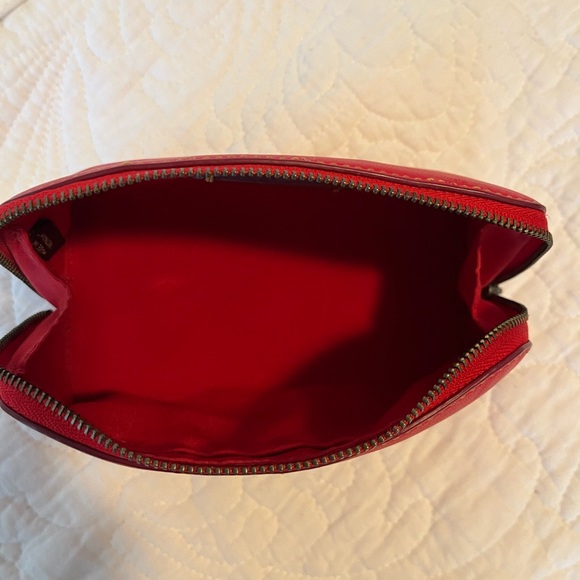 Coach Disney Limited Edition Mickey Motorcycle Cosmetic Pouch EUC - Picture 5 of 9